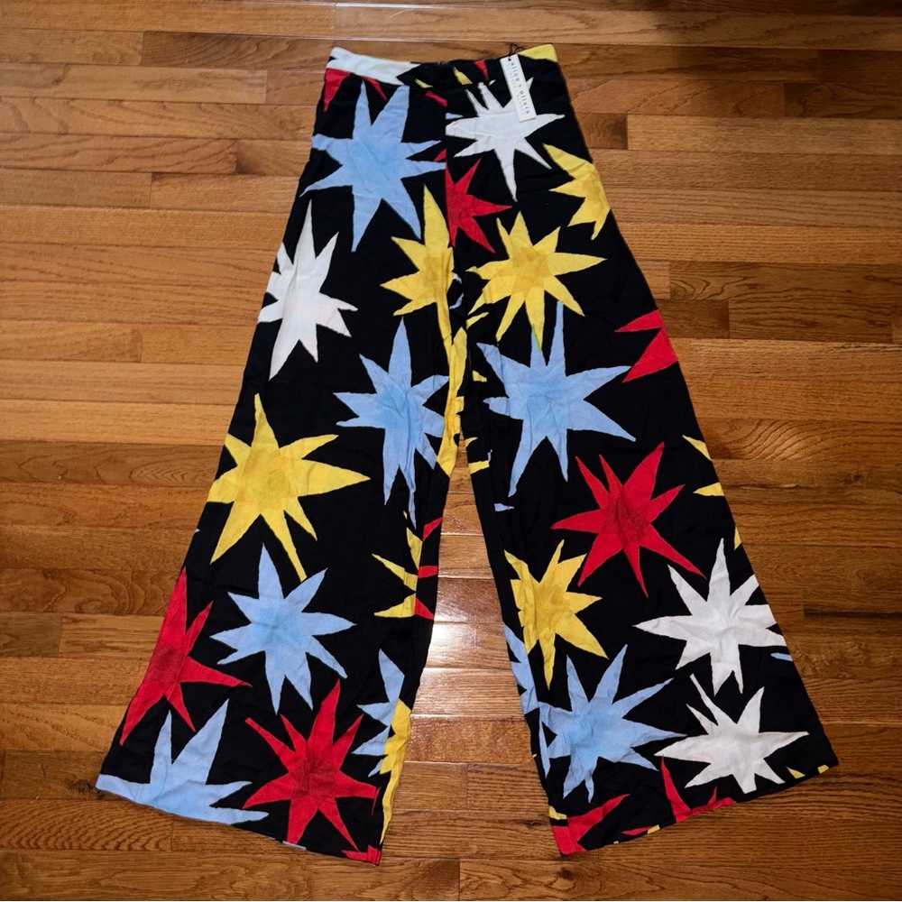 Alice + Olivia Colorful Star Patterned Pants